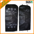 Custom recycle suit cover garment bag black